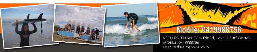 Keith Roffman Level 1 Surf Coach Geraldton, BSc, DipED surfing, Qualified Surf instructor, Safe Surfing, fun things to do in Perth Western Australia, team building,