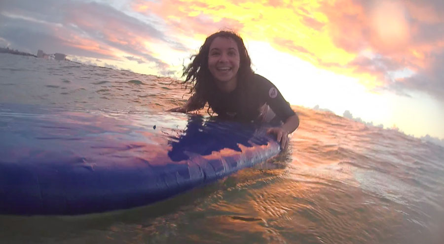 MWSS Backpacker Surf Sunset